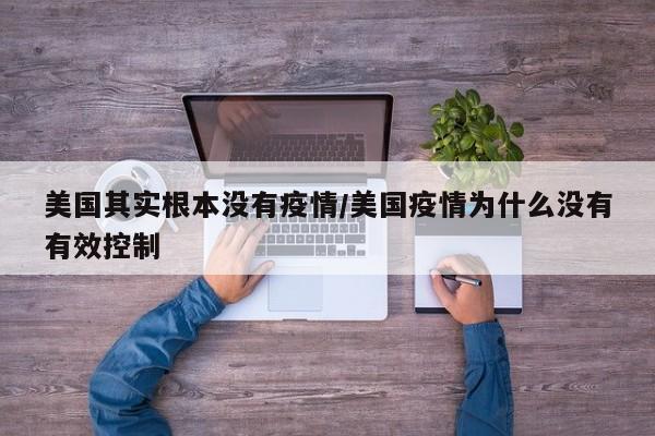 美国其实根本没有疫情/美国疫情为什么没有有效控制